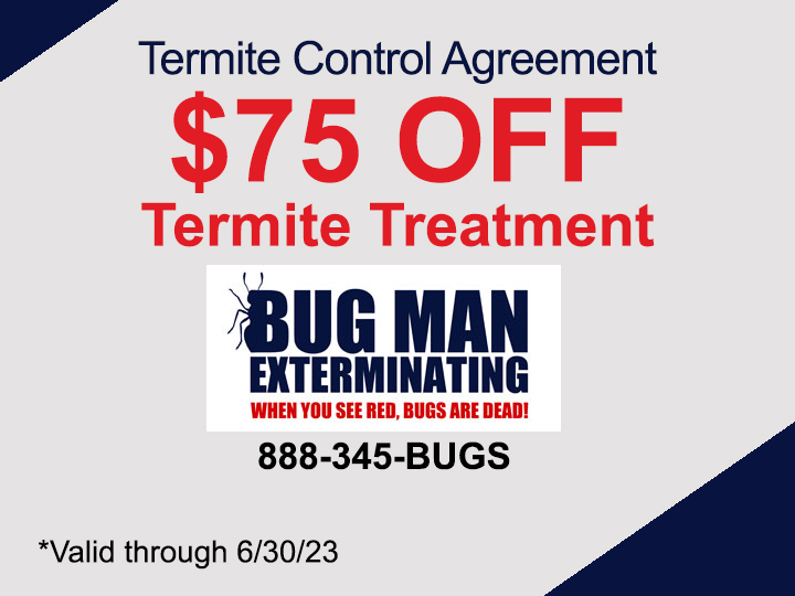 $75 Off Termite Control Agreement