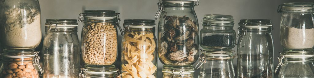 Proper food storage to avoid ants